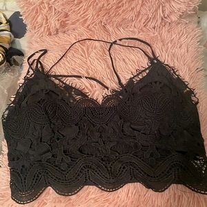 BNWT Laced Halter Top